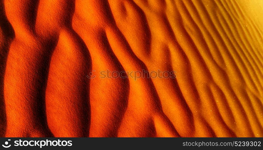 abstract texture line wave in oman the old desert and the empty quarter