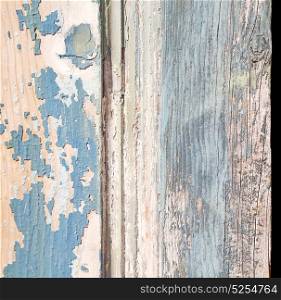 abstract texture of a blue antique wooden old door