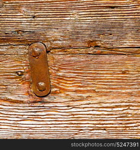 abstract texture of a brown antique wooden old door