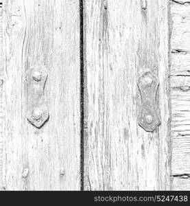 abstract texture of a brown antique wooden old door