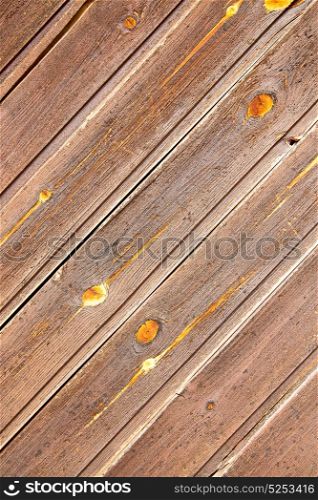 abstract texture of a brown antique wooden old door in italy europe