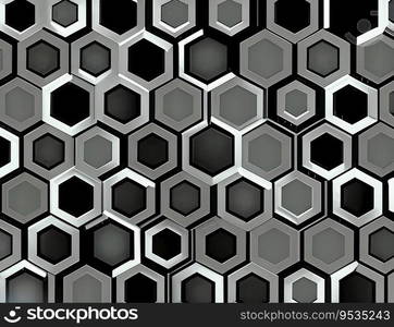 Abstract texture tech hexagon pattern decoration 