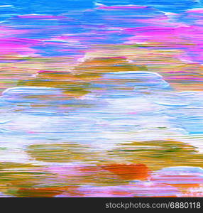 Abstract textured acrylic hand painted background