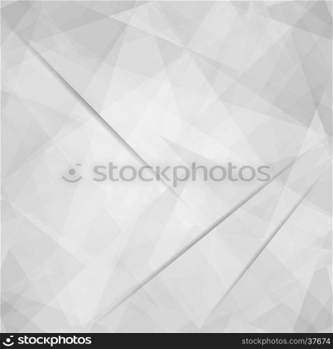 Abstract triangular background. Lowpoly Trendy Background with Copyspace. Material design.