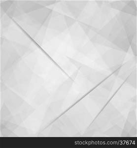 Abstract triangular background. Lowpoly Trendy Background with Copyspace. Material design.