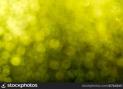 Abstract twinkled bright background with bokeh defocused