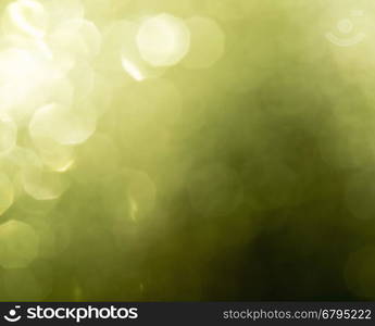 Abstract twinkled bright background with bokeh defocused