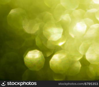 Abstract twinkled bright background with bokeh defocused