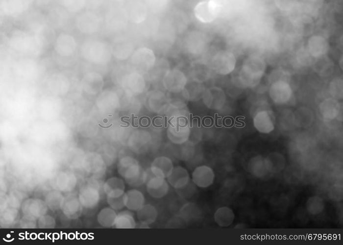 Abstract twinkled bright background with bokeh defocused