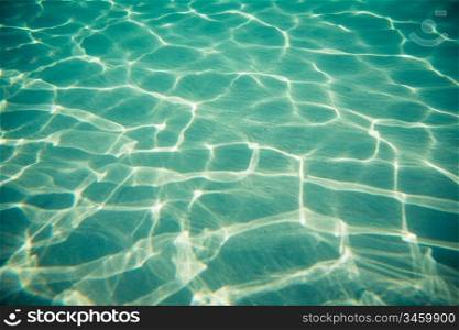 Abstract underwater background. Summer vacations concept