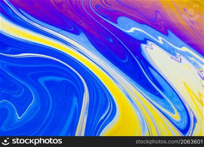 abstract varicolored soap bubble background