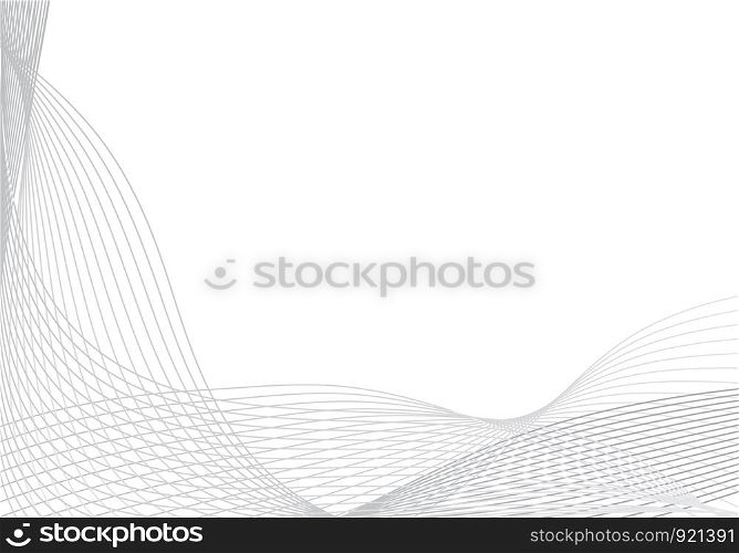 Abstract vector background for design with many lines
