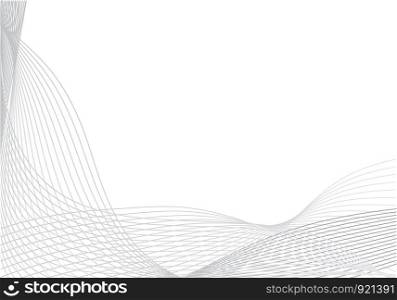 Abstract vector background for design with many lines