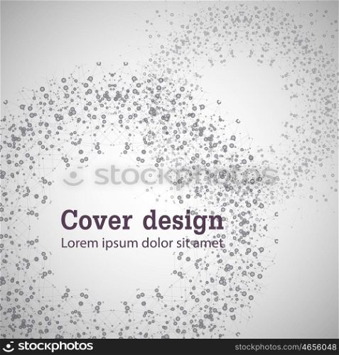 Abstract vector illustration with modern islam ornament. Abstract vector illustration with modern islam ornament.