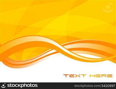Abstract vibrant background with waves