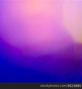 abstract view of blurred blue and purple lights