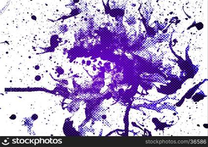 abstract violet background from water color for template