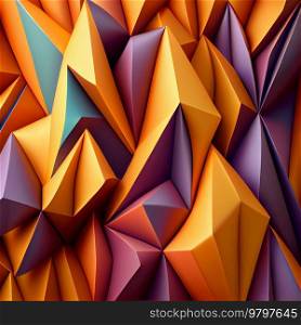 Abstract Vivid Geometric Pattern Background