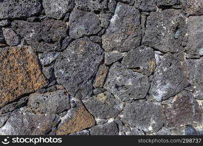 Abstract volcanic stone Wall Background Image. Great for background use.