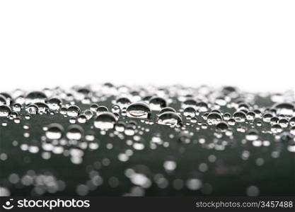 Abstract water droplets