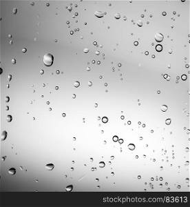 Abstract water drops, can be used as background