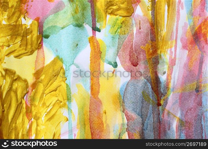 abstract watercolor paint colorful my own artwork