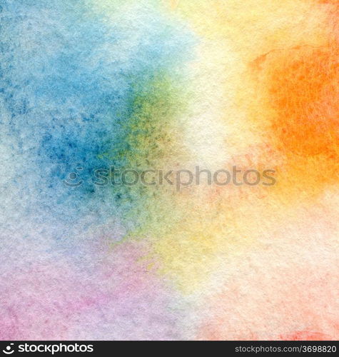 Abstract watercolor painted background