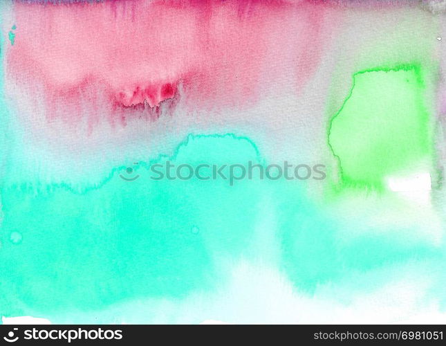 Abstract watercolor texture background. Hand painted illustration.