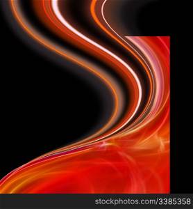 abstract wave backdrop