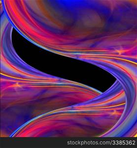abstract wave backdrop
