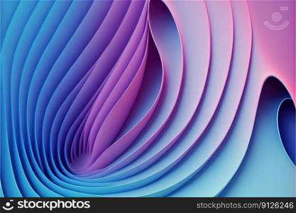 Abstract wave colorful pattern of spectrum color. Concept of enormous minimal colorful gradient background in pastel color. Fi≠st≥≠rative AI.. Abstract wave colorful pattern of spectrum color.