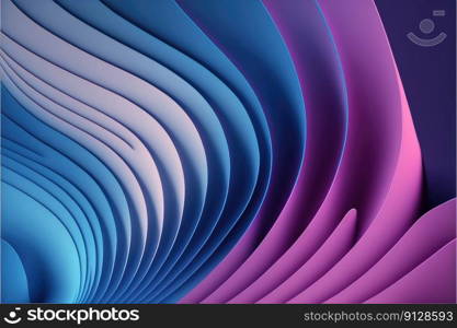 Abstract wave colorful pattern of spectrum color. Concept of enormous minimal colorful gradient background in pastel color. Finest generative AI.. Abstract wave colorful pattern of spectrum color.