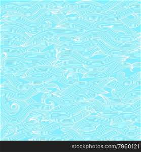 Abstract Wave Pattern.. Abstract Azure Wave Background. Abstract Wave Pattern.