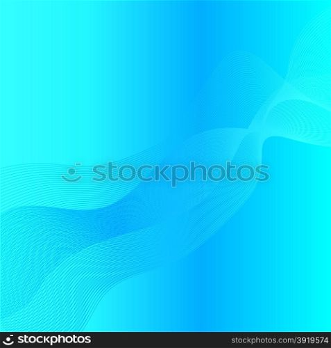 Abstract Wave Texture on Blue Green Background. Abstract Wave Background. Wave Background