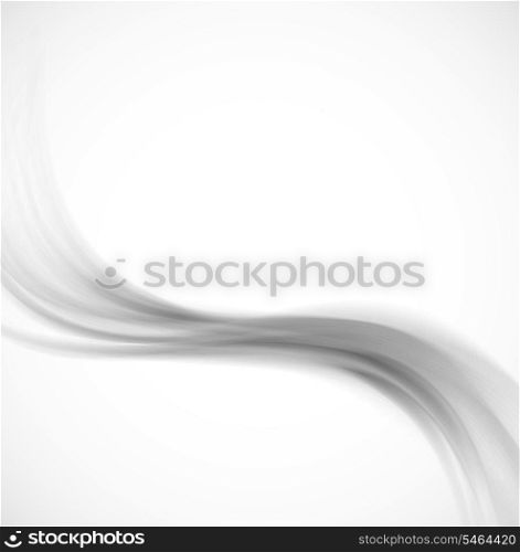 Abstract wavy background in gray color