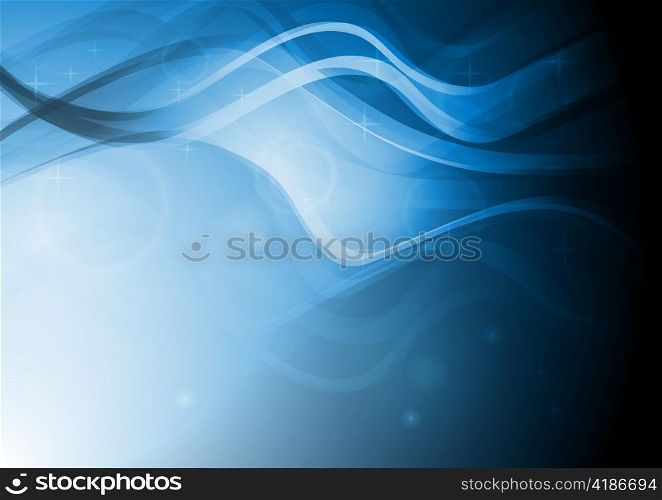 Abstract wavy background. Vector illustration eps 10