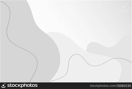 Abstract wavy gray illustration. Dynamic web background with waves and lines.. Abstract wavy gray color illustration. Dynamic web background with waves