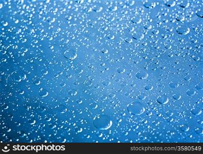 Abstract wet background with water droplets