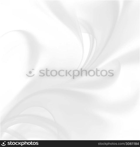 abstract white background with smooth lines