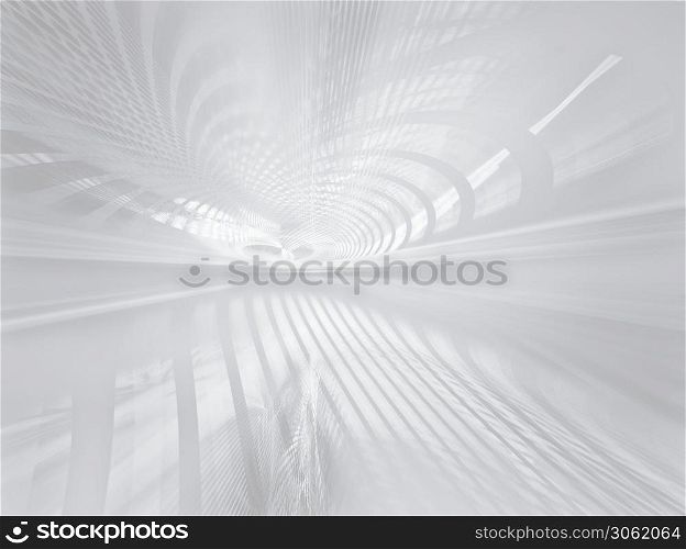 abstract white background with smooth lines