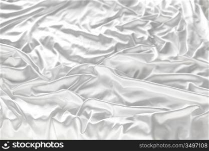 Abstract white fabric