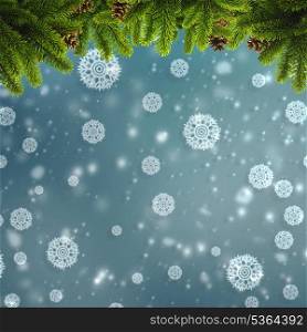 Abstract winter and Xmas backgrounds for your design