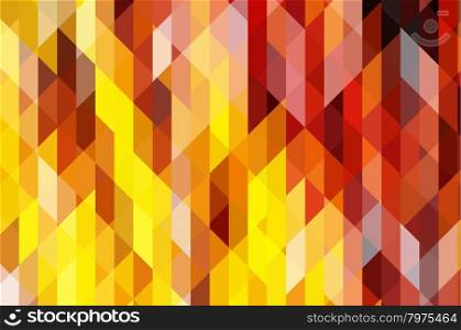 abstract yellow and red color background with square pattern