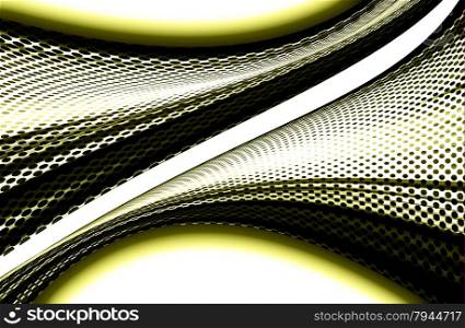 abstract yellow background and digital wave with motion blur
