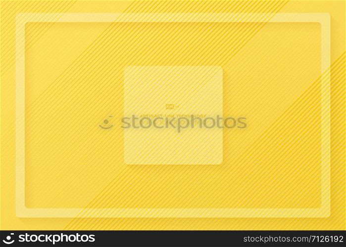 Abstract yellow stripe line pattern design background. Use for poster, artwork, template design. illustration vector eps10