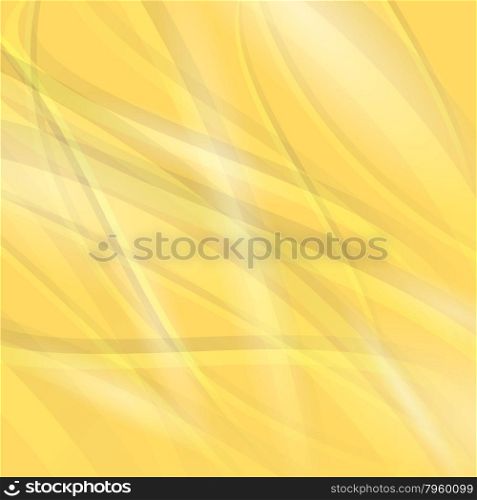 Abstract Yellow Wave Background. Line Yellow Wave Pattern.. Abstract Yellow Wave Background