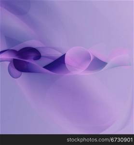 Abstraction. Movement in violet space