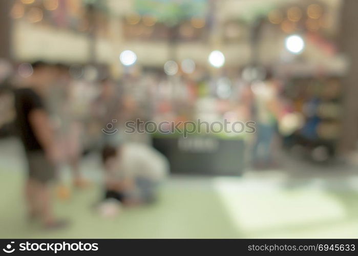 Abstrast Blurred background : shopping mall