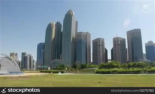 Abu Dhabi City - capital and second most populous city in United Arab Emirates, after Dubai, and also capital of Abu Dhabi emirate.