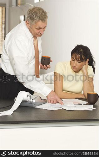 Accountant and Client
